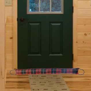 Roe Moe Plaid Draft Stopper for Doors