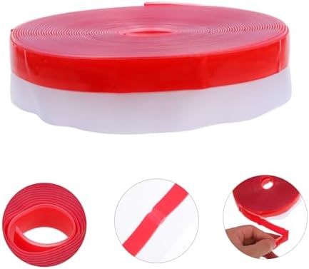 25mm Wide Door Weather Stripping Seal Strip for Glass Doors and Windows Self-Adhesive Windproof Soundproofing Home Use