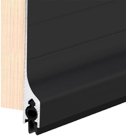 GALOFAY Door Draft Stopper 36 Inch Aluminum Blocker with Rubber Sweep