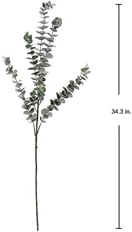 29 Inch Faux Eucalyptus Branches for Wedding Vase Decor