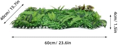 Artificial Plant Wall Panels 2pcs Realistic Hedge for Outdoor Decor Wedding Home