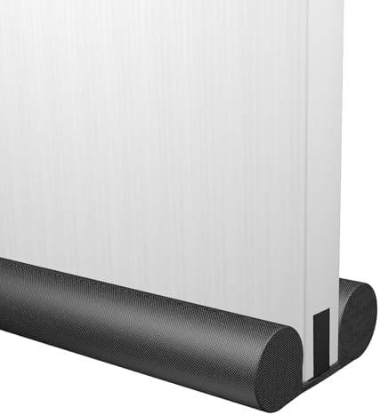 LM BODYCARE Upgrade 36 Inch Soundproof Door Draft Stopper Black Noise Blocker