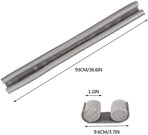 Large Door Draft Stopper 36 Inch Under Door Gap Filler