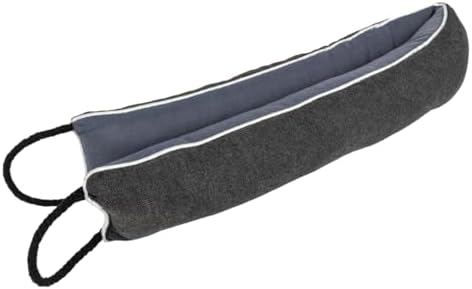 Duck Brand Weighted Door Draft Stopper 36 Door Gap Coverage 1-Pack Dark Gray