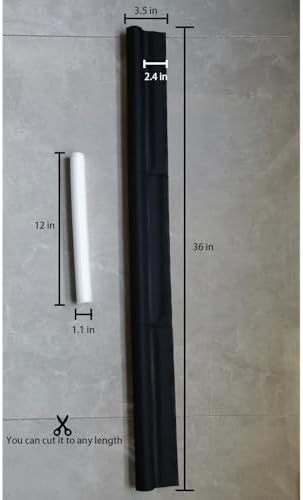 EsNook 2Pcs Adjustable Door Draft Stopper