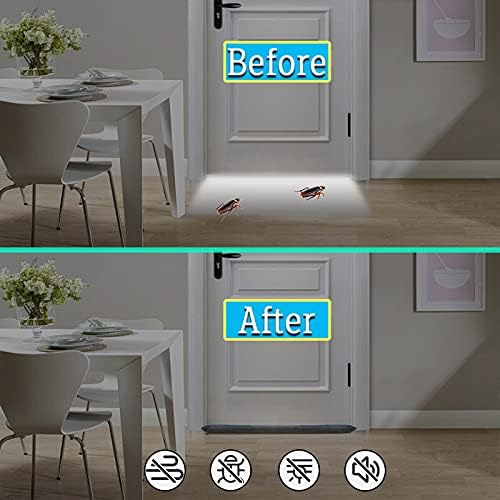 LAUTO Door Draft Stopper Pure Cotton Adjustable