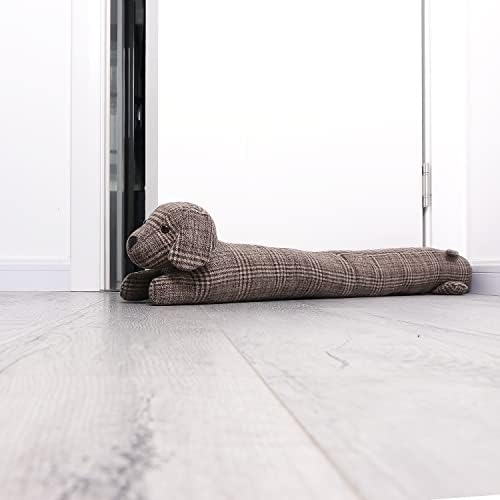 Cute Dog Draft Stopper Heavy Duty Door Sealer