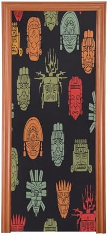 Susiyo Maya Inca Halloween Door Cover