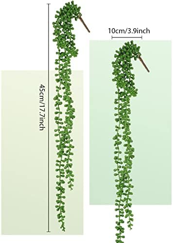 16 Pieces Artificial Plants for Indoor Outdoor Decor