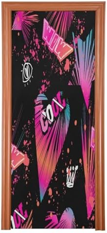 Susiyo Girlish Halloween Door Cover 32x79 in