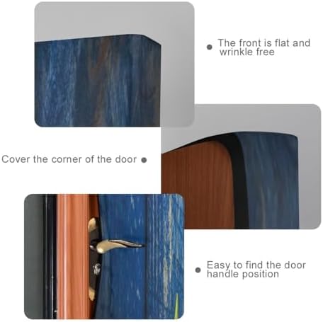 Susiyo Spring Tulip Halloween Door Cover 32x79 in