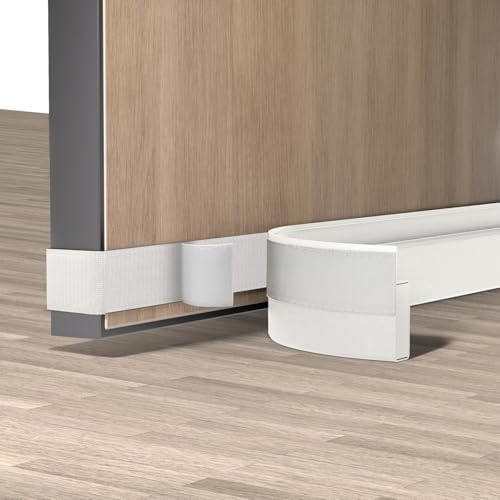 JUJIBL Door Draft Stopper 32 Inch White