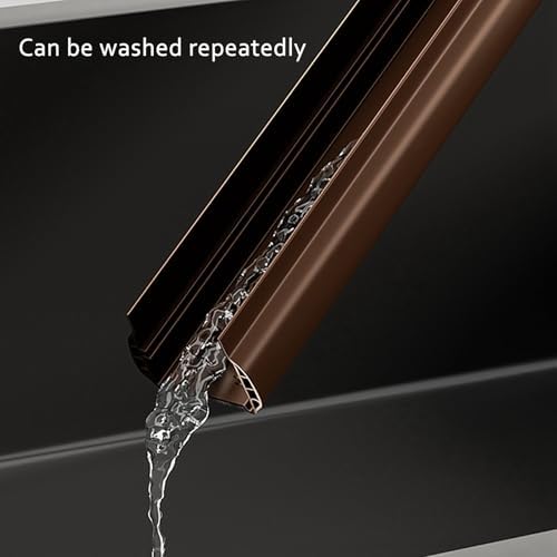 Lifeuping Under Door Draft Stopper with Brush 366 Inch Length