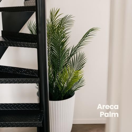 Naturae Decor Areca Palm Artificial Plant - 47-Inch UV Resistant Floor Plant