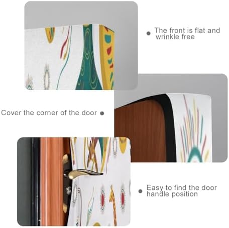 Susiyo Fangs Halloween Door Cover 32x79 In