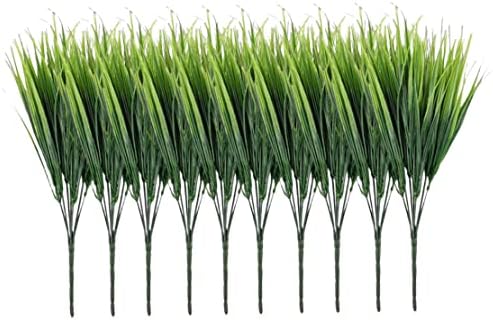 10PCS Artificial Grass Faux Wheat Plant for Home Decor