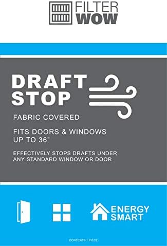 Filterwow Door Snake Draft Stopper - 2 Pack