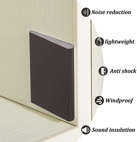 Jetec 14-Piece Door Corner Seals Weather Stripping Foam Draft Stopper