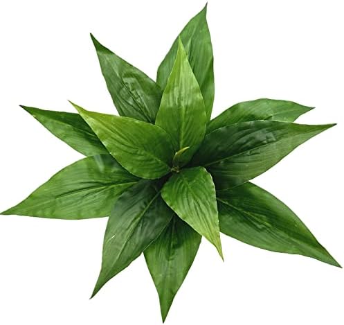 PASYOU Artificial Agave Plant 2 Pack 10 Inches Faux Greenery