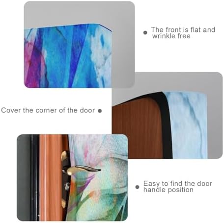 Susiyo Feathers of Birds Halloween Door Cover 32x79in