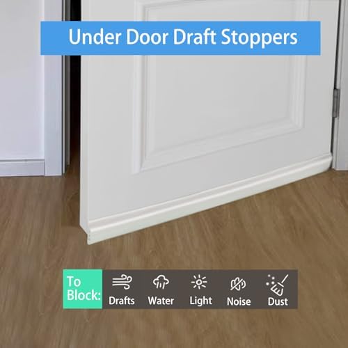 Yinglejiacns Door Draft Stopper 39 Inch 2 Pack