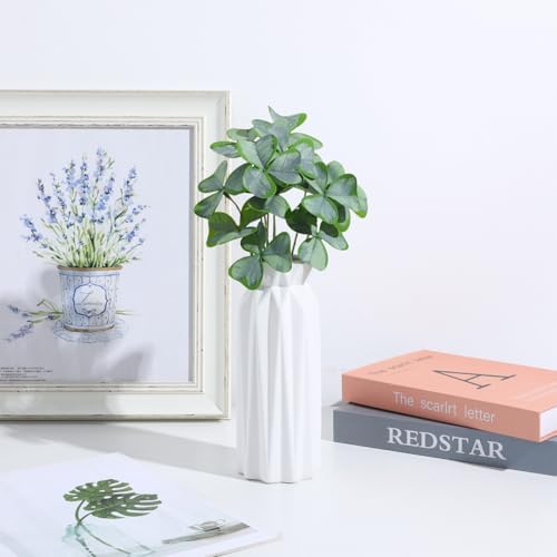 PRETYZOOM 145 Inch Artificial Shamrock Plant Decoration