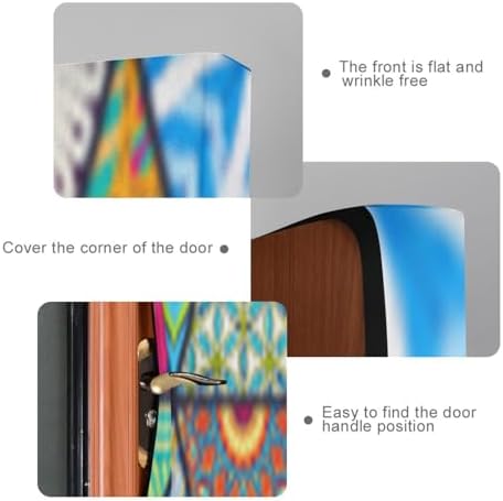 Susiyo Colorful Mandela Halloween Door Cover