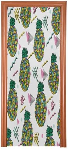 Susiyo Christmas Door Cover Stretch Fabric 32x79 In