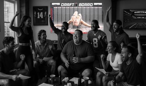 Fantasy Football Draft Board 2025 2026 12 Team 20 Round