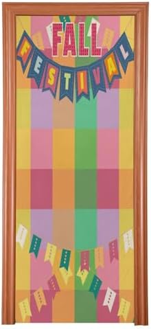 Susiyo Fancy Letters Halloween Door Cover 32x79