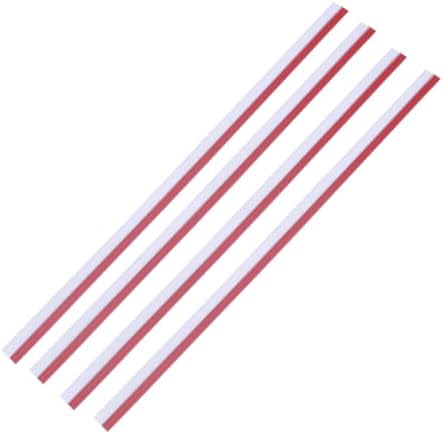 4pcs Transparent Door Draft Stopper Soundproof Under Door Seal for Noise Reduction