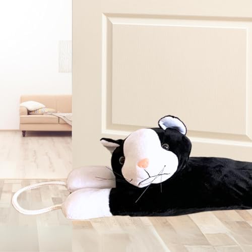 Evelots Cat Door Draft Stopper - 38 Inch Weighted