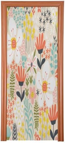 Susiyo Yellow Halloween Door Decoration 32x79 in
