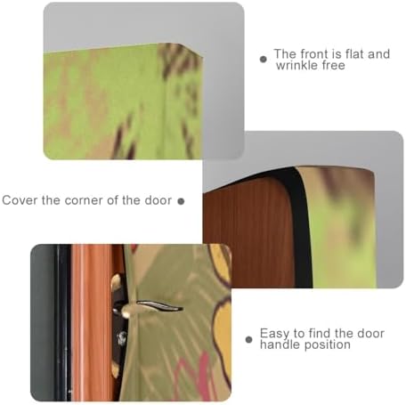 Susiyo Blooming Roses Door Cover Halloween Decoration