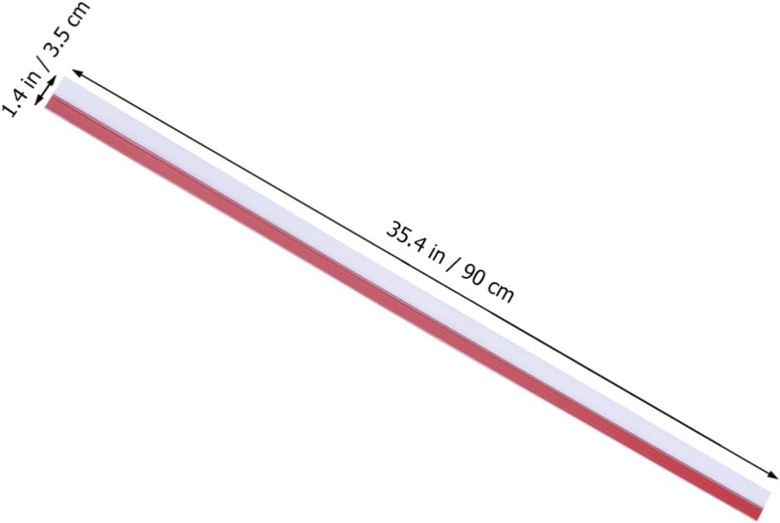PRETYZOOM 4pcs Transparent Door Draft Stopper Soundproof Seal Strip