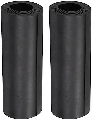YOKIVE 2 Pcs Magnetic Fireplace Draft Stopper Black 36x4