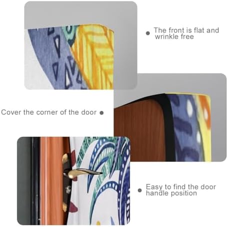 Susiyo Gold Ornate Rooster Halloween Door Cover