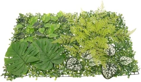 PRETYZOOM Artificial Grass Wall Panels for Garden Decor