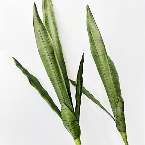 Ollain 4PCS Artificial Sansevieria Plants 30Inch Tall
