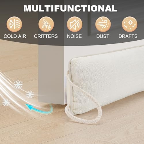 UUYUUY Door Draft Stopper 36 Inch All-Season Gap Filler