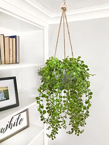 Artificial Hanging Succulent Greenery Decor Plant
