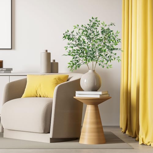 Srifoliage Artificial Plants 3PCS 31 Inch Faux Greenery Stems for Vase Decor Home Office Garden Decor