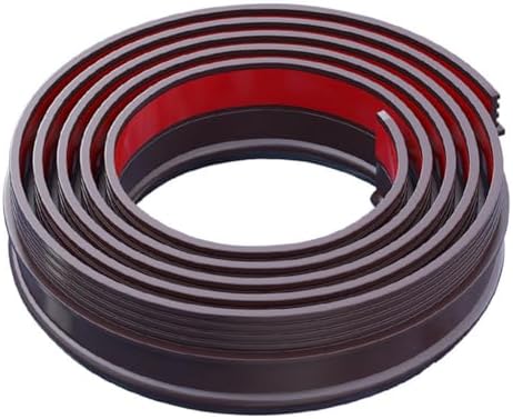 Lifeuping Door Draft Stopper 39in Black TPE Weather Stripping for Exterior and Interior Doors