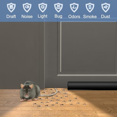 2 Packs Door Draft Stopper 36 Gap Filler for Cold Air Noise