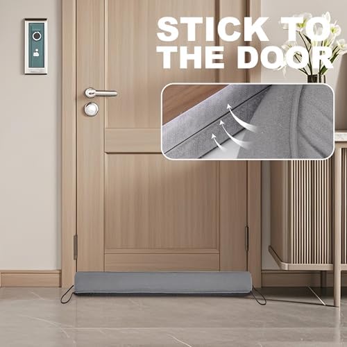 UUYUUY Triangular Draft Stopper 32 Inch Weighted Door Sealer for Window Sill