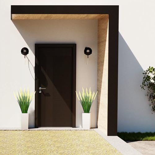 32 Inch Tall Foxtail Reed Artificial Plant 6 Pack UV Resistant Indoor Outdoor Decor