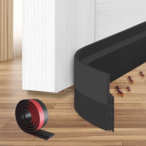 Ohuhu Door Draft Stopper 39 L x2 W Black