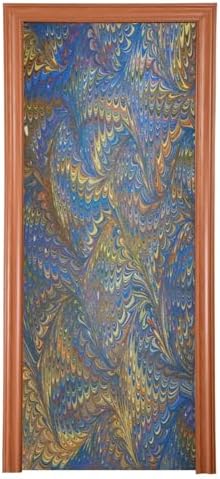 Susiyo Color Paint Halloween Door Cover 32x79 in