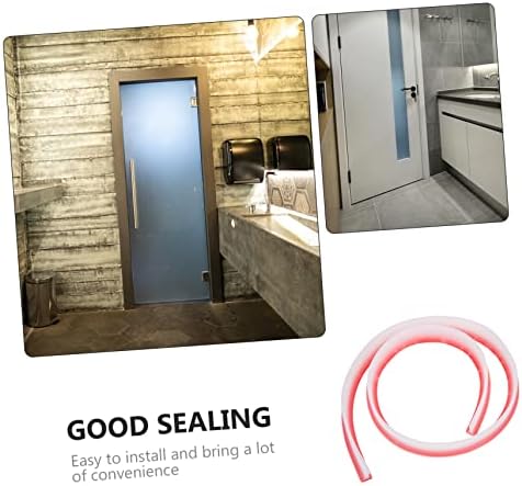 Vaguelly Bathroom Floor Sealing Strip Water Barrier Draft Stopper Easy Install