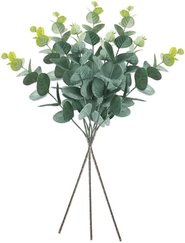 Sullivans Artificial Eucalyptus Stems Set of 3 18 Inch
